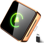 Wireless CarPlay Adapter 2026 Upgraded, 2-in-1 Adapter Converts Wired to Wireless Dongle, 5GHz WiFi Auto-Connection, Plug & Play for Cars with Factory Wired CarPlay/Android Auto (Orange)