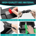 3PCS Center Console Organizer Combo Kit Compatible with 2018-2026 Jeep Wangler JL JLU 4xe Rubicon Sahara & Gladiator JT Accessories, Insert/Hanging Armrest Storage Box & Gear Shift Side Tray