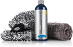 The Rag Company - 4-Piece Premium Essential Car Wash Kit - Includes Famous Gauntlet Drying Towel, Cyclone Wash Mitt + Wash Pad, and Premium NanoMagic Car Shampoo