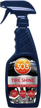 303 Products High Gloss Tire Shine And Protectant - Long Lasting, Water Based Formula - Lasts For Weeks - No Harmful Silicones - Lasts Weeks Not Days, 16 fl. oz. (30395CSR) Packaging May Vary