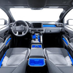 Interior Silicone Liner Insert Custom Fit for Tacoma 2024-2026, Silicone Organizer Tray for Tacoma Gen 4th Double Cab only - Fully Covered - for Tacoma Accessories