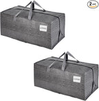 VENO 2 Pack Heavy Duty Moving Bags with Backpack Straps, Zippers & Handles, Extra Large Packing Bags for College Dorm Essentials, Moving Supplies Alternative to Cardboard Moving Boxes