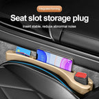 Stacool [2026 Upgrade] 2PCS Car Seat Gap Filler with Phone Holder,Multi-Function Car Side Seat Gap Filler for Prevent Items Falling,Universal Car Seat Organizer Car Accessories (Beige)