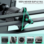 GUWEZ 360° Adjustable Car Phone Holder Universal Hands-Free Mount for iPhone & Android, 3 in 1 Windshield Air Vent Dashboard Hands-Free Car Mount for iPhone Android Smartphone
