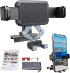 Upgraded Car Phone Holder for Toyota Tacoma 2016 2017 2018 2019 2020 2021 2022 2023, 3rd Gen Tacoma Dashboard Clip Cell Phone Cradles Adjustable Phone Stand Phone Mount Fit for Most Smartphone