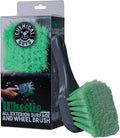 Chemical Guys ACCG08 Wheelie All Exterior Surface and Wheel Brush (Safe for Cars, Trucks, SUVs, RVs, Motorcycles, & More) Green (Pack of 12)