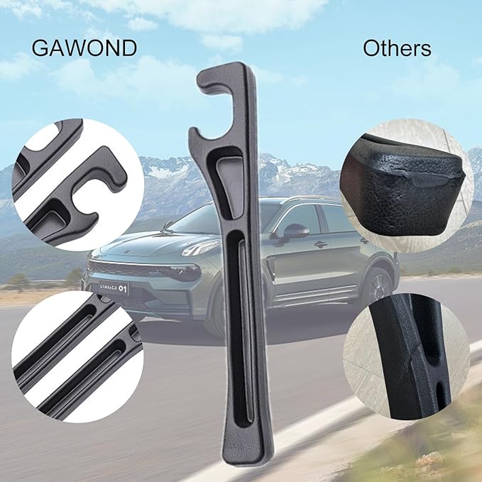 2Pcs Car Seat Gap Filler Organizer Compatible with Chevy Equinox, Soft Foam Seat Side Gap Filler with Storage Avoids Things Falling, Fill The Gap Between Seat and Console