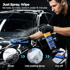 Quick Effect Coating Agent for Car, 2026 Upgraded Advanced Car Quick-acting Coating Agent Spray, Car Paint Wash Spray for Shine and Protection (2 Pcs)