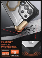 SUPCASE for Samsung Galaxy S26 Ultra Case with Kickstand (Unicorn Beetle Grip), [Wireless Charge Compatible] [Military-Grade Protection] Heavy-Duty Magnetic Phone Case for S26 Ultra 6.9 Inch, Desert