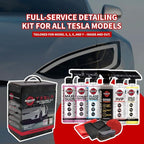 Renegade Products USA Tesla Detailing Kit - Car Wash Kit for Interior/Exterior Detail & Wash for Model S, Model 3, Model X, & Model Y