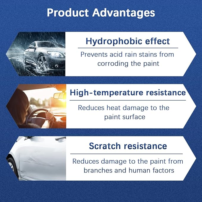 Car Coating Agent Spray, 3 in 1 High Protection Vehicle Quick-Acting Coating Agent Spray, Multifunctional Automotive Scratch Wax Polish Waterless Wash, Universal for SUV RV Truck
