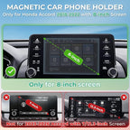 Car Phone Holder for Honda Accord 10th Gen 2022 2021 2020 2019 2018 (Only for 8-Inch Screen) 360° Rotation Magnetic Cell Phone Mount, Compatible with Magsafe, Does Not Affect Air Vent
