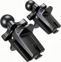 OHLPRO 2Pack Car Air Vent Clip Replacement, [Stable & Anti-Shake] Phone Mount Base with 16mm Ball Head, Heavy Duty Air Vent Holder Compatible with iPhone, Samsung & Most Car Phone Cradles
