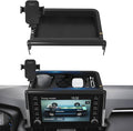 Car Phone Holder Fit for Toyota RAV4 2019-2025 W/Dash Tray Storge Box Organizer, Cell Phone Mount for RAV4 Accessories 7/8 inch Touch Screen 360 Degree Rotation (Not Fit 9/10.5 inch)