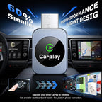 Wireless CarPlay Adapter for iPhone, 2026 Upgraded Carplay Dongle Converts Wired to Wireless, Plug & Play Auto Connect, Mini USB CarPlay Adapter, Stable No Latency Connection Compatible with iOS 10+
