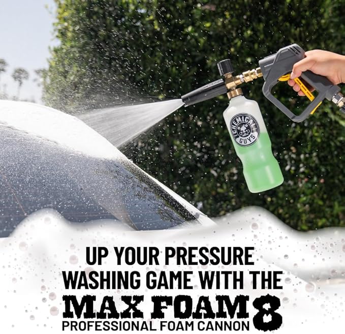 Chemical Guys EQP_313 TORQ Professional Foam Cannon and Soap Kit, 4 Items