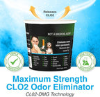 Biocide Systems Auto Shocker Strong Car Odor Eliminator, Eco-Friendly Chlorine Dioxide Odor Bomb for Vehicle Interior Up to 250 Cubic Feet