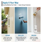 Rain Guard Paint Sealer Spray 16 oz | Ready to Use | Protects Painted Concrete, Wood, Stone | Silane/Siloxane Acrylic Waterproofer | UV Resistant | Fast Drying | Semi-Satin Finish