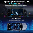 ATOTOZONE 9" Android Double-DIN Car Stereo with 1080P Dashcam & Backup Camera, Wireless CarPlay Android Auto, WiFi/USB Tethering, GPS Track, EQ/Bluetooth/FM/AM, LRV, ChatGPT, OTA Upgrade