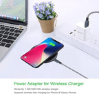 18W USB Wall Charger Block Fast Phone Charger USB Plug Compatible with Galaxy S25 S24 S21 S10, iPhone 16 15, Sun Light Lamp, 2Pack White