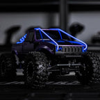 INJORA RC LED Strip Lights Flexible Cuttable for TRX4M SCX24 1/24 1/18 Crawlers Upgrade(Dark Blue)