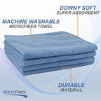 RecPro RV Interior Cleaner | RV Furniture, Carpet Cleaner, Seat Cleaner, Fabric Cleaner | Cleans Carpets, Seats, Leather, Upholstery and Vinyl (Interior Cleaner w/ 4pk Microfiber Towels)