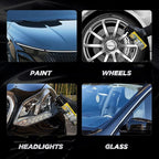 Ceramic Spray Coating for Cars, RV, Motorcycle, Boat - Hydrophobic Sealant & Wax - Quick Detailer for Extreme Gloss on Paint, Wheels, Trim - Safe on Chrome, Plastic, Vinyl - 9.1 fl oz