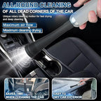 PARAROSE Car Detailing Cleaning Gun,Car Detailing Kit Interior Cleaner,High Pressure Blower Gun,Car Detailing Tools for Car Quickly Blasts Dirt and Dust Works with Air (Silver)