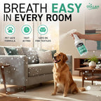 Pet Odor Eliminator for Home, Odor Eliminator Spray 32 oz, Fresh Scent Odor Neutralizer for Fabric, Carpet, Upholstery, Furniture, Bathroom & Car