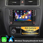 SCUMAXCON Car Stereo Radio RCD360 PRO3S RCD330 Carplay Wireless Android Auto Bluetooth USB AM/FM RVC SD for VW Golf MK5 MK6 Passat Polo Jetta EOS CC (Backup Camera Actived)