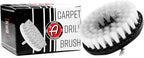 Adam's Polishes Carpet Drill Brush - A Cleaning Tool Attachment For Scrubbing/Cleaning Carpet, Upholstery, Leather Seats & Chairs, Floor Mats, Trunk, Furniture, Interior Boat, RV & Car Accessories