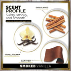 Urban Naturals Car Air Freshener Smoked Vanilla Scent Diffuser, Long Lasting Car Fresheners Made in USA, Odor Eliminating Technology, Hanging Auto Accessories + Vent Clip (1 Pack)