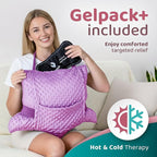 Zomaple Recovery Hysterectomy Pillow with Strap, Gel Pack & Lumbar Support – Post Abdominal Surgery Must Haves – Ideal for C-Section, Laparoscopic & Hernia Healing Comfort