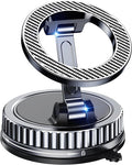 Car Phone Holder for Magsafe [2026 89+LBS Suction & 3700gf Magnetic] 360° Adjustable Cell Phone Mount, Phone Holders for Your Car Accessories Kit for iPhone 17-12 Series & All Speakerphones