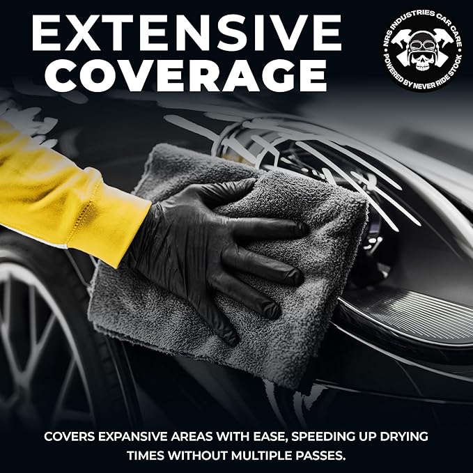 Professional Extra Large Microfiber Car Drying Towel | 1200 GSM Ultra-Absorbent | 24"x36" Detailing Cloth | Cars, Trucks & SUVs | Safe on Wax, Glass & Ceramic Finishes