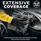 Professional Extra Large Microfiber Car Drying Towel | 1200 GSM Ultra-Absorbent | 24"x36" Detailing Cloth | Cars, Trucks & SUVs | Safe on Wax, Glass & Ceramic Finishes