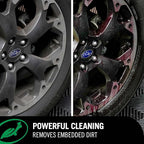 Turtle Wax 53759 Hybrid Solutions All Wheel Cleaner and Iron Remover, Rapid Removal of Surface Contaminants, Brake Dust and Rust, Safe for All Vehicle Paint, Low Odor Formula, 23 Oz. (Pack of 1)