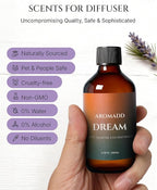 AROMADD Dream Diffuser Oil Inspired by Luxury Hotel Scent 6.76 Fl Oz (200ml), Aroma Diffuser & Hotel Fragrance Diffuser Oil, Essential Oil Diffuser for Aromatherapy, Long-Lasting