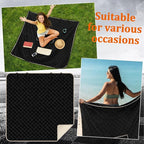 Lonfliness Car Seat Cover Towel Non Slip Back Seat Car Seat Towel Athletic Running Towel Washable Seat Cover for Gym Workout Sweat Outdoor Sport Beach Hiking Yoga (Midnight)