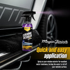 Magic Finish Ceramic Detailer (16 fl oz) – High-Gloss Ceramic Spray Coating for Sleek, Glossy Finish and Paint Protection – Car Detailing Supplies for Waxed, Painted, and Coated Surfaces