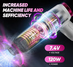 Portable Cordless Handheld Vacuum Cleaner with 15000PA, 120W Air Duster, Brushless Motor, Mini Vacuum for Car and Home