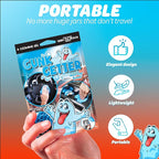 Car Cleaning Gel 12 Pack for Those Hard to Reach Places, Automotive Cup Holder Electronic Keyboard Office, Slime Gel Cleaner Dust Crumb Removal (New Car, 12 Pack)