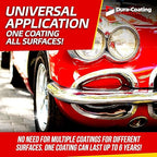 DURA-COATING TECHNOLOGY, Graph-X6-10H Graphene Coating, Ceramic Nano Coating for Car Detailing, Maximum Shine & Longevity, 6 Years of Car Protection - 60ml Bottle of Graphene Coating