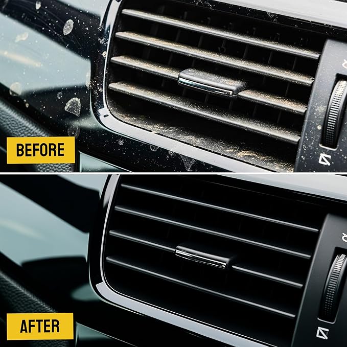 Detail Dudes Car Detailing Brush Set 3-pc - Scratch-Free Boars Hair for Interior and Exterior Work - Pro Quality Car Cleaning Brush Kit for Leather Seats, Dashboards, Wheels, Grills and Paint