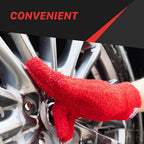 Maxshine Universal Plush Microfiber Gloves | Ultra-Soft Wash Gloves for Car Detailing | Scratch-Free Reusable Cleaning Accessory | Perfect for Reaching & Cleaning Small Areas on Cars & Auto Surfaces