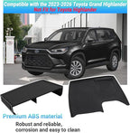 Center Console Organizer Compatible with 2023-2025 2026 Toyota Grand Highlander Interior Accessories, Charging Zone Silicone Mat, Console Organizer Tray with Sunglasses