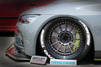 Toyo Tires Proxes Tire Stickers - Super Stretched Style - Permanent Tire Lettering Kit with Glue - Custom Sizing/Colors - (Pack of 4)
