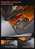 SUPCASE for Samsung Galaxy S26 Ultra Case with Kickstand (Unicorn Beetle Grip), [Wireless Charge Compatible] [Military-Grade Protection] Heavy-Duty Magnetic Phone Case for S26 Ultra 6.9 Inch, Coral