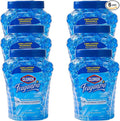Clorox Fraganzia Crystal Beads Air Freshener, Long Lasting Room Deodorizer and Odor Eliminator Gel Beads to Freshen Home, Car, or Office, Morning Sky Scent, 12 Fl Oz - 6 Pack