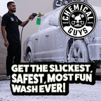 Chemical Guys CWS21216BM Big Mouth Soap & Foam Kit - HydroSuds Ceramic Si02 Shine High Foaming Car Wash Soap, 16 fl oz + Big Mouth Max Release Foam Cannon, Works With Pressure Washer, (2 Items)